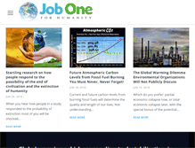 Tablet Screenshot of joboneforhumanity.org